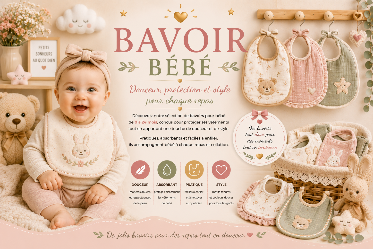 bavoir bebe