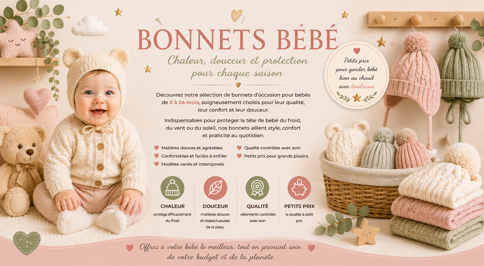 bonnet bebe