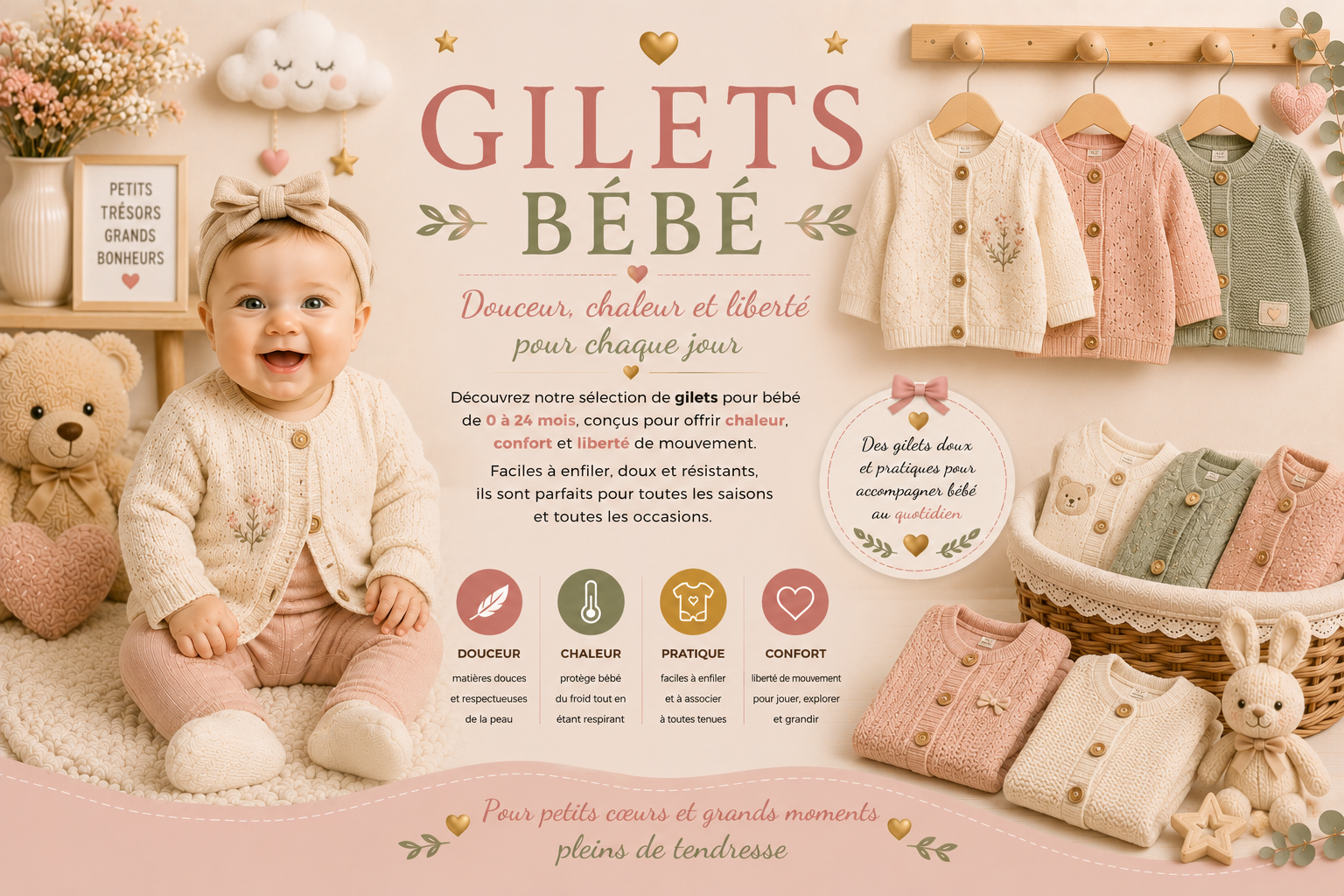 gilet bebe