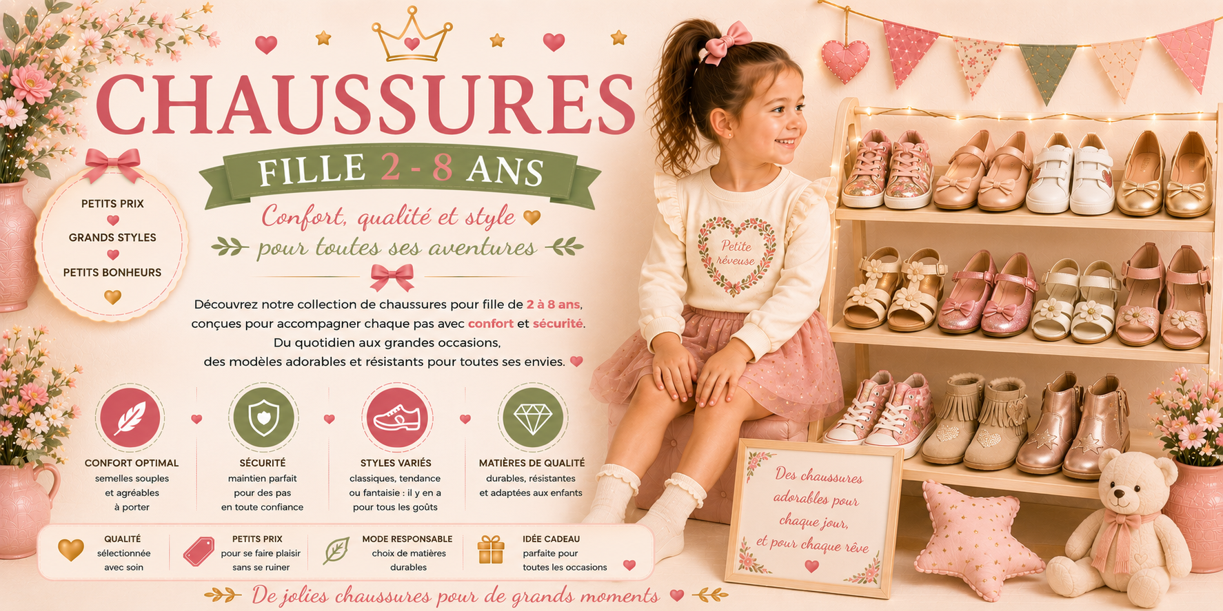 chaussures 2-8 ans